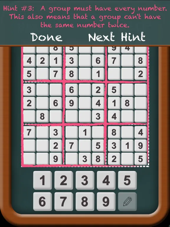 *SUDOKU iPad  سکرین شاٹس