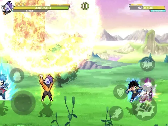 Скриншоты Dragon Warrior: Pixel Fighting iPad 