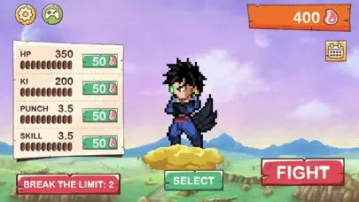 Скриншоты Dragon Warrior: Pixel Fighting