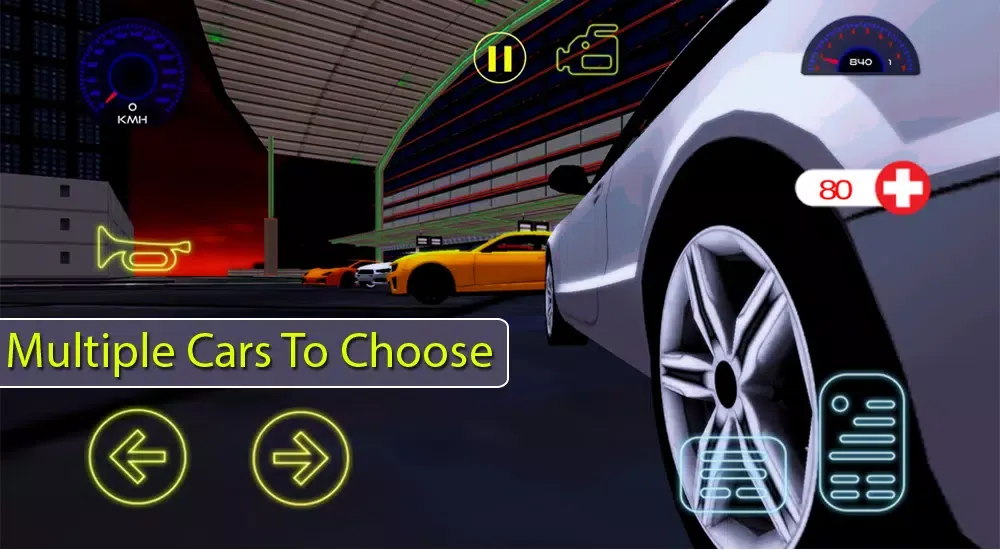 Neon Car Parking Extreme سکرین شاٹس