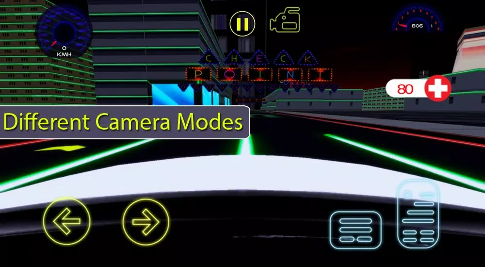 Neon Car Parking Extreme سکرین شاٹس