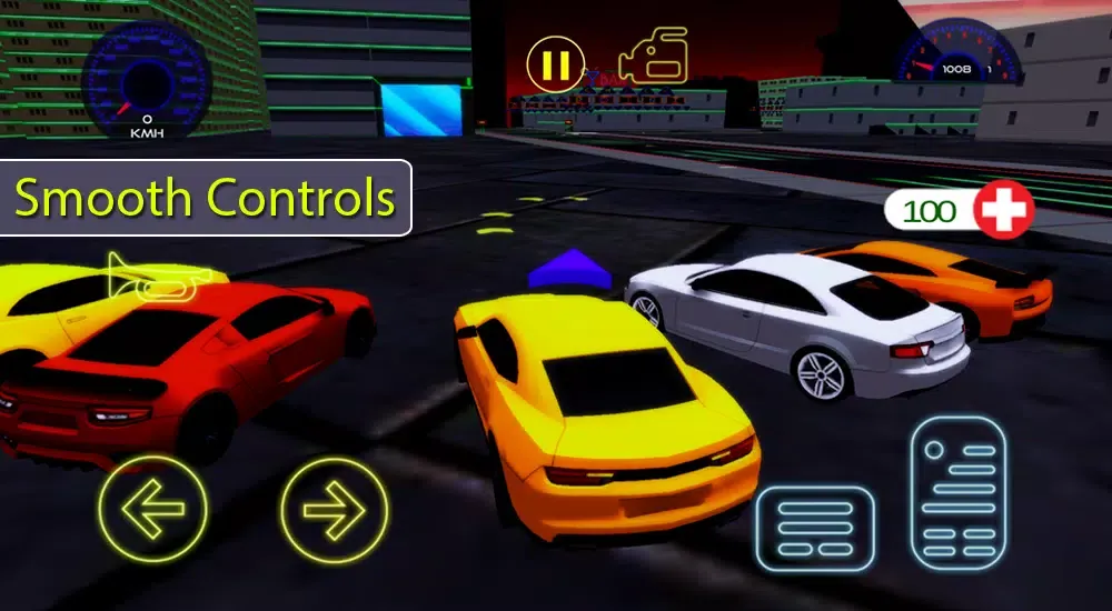 Neon Car Parking Extreme سکرین شاٹس