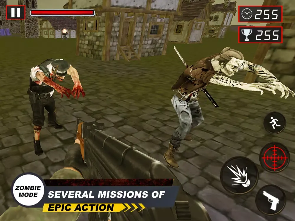 Dead Zombie Survival Shooter iPad  Screenshots