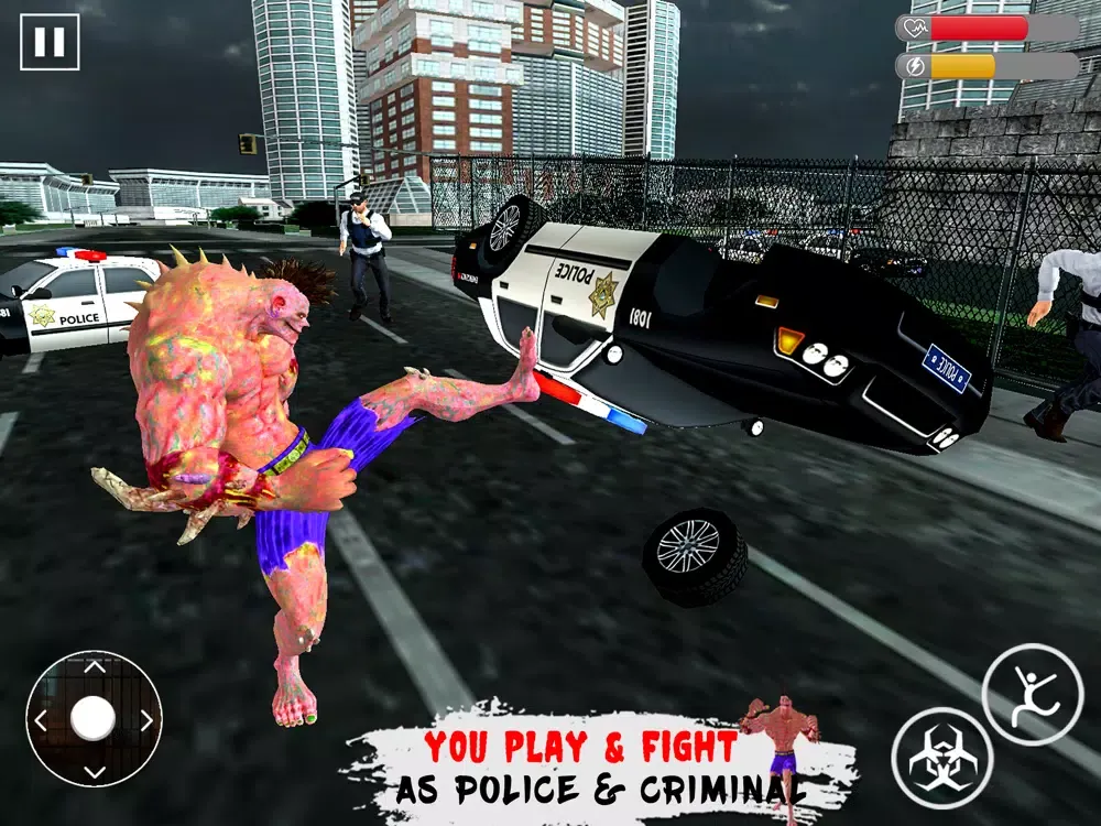 Capturas de tela do Incredible monster 3d game iPad 