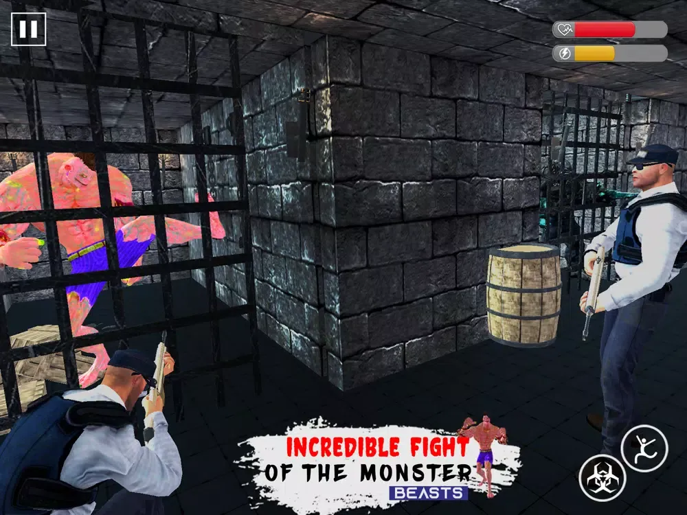 Capturas de tela do Incredible monster 3d game iPad 