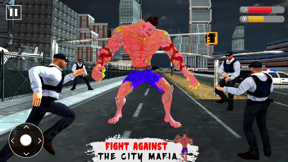 Capturas de tela do Incredible monster 3d game