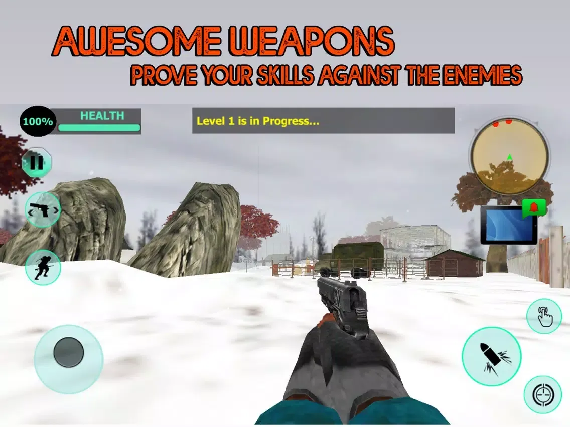 Mega Squad Shooting Game iPad 应用截图