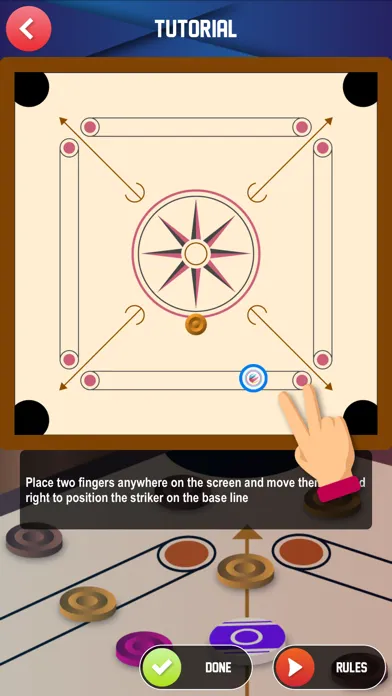 Screenshot di Carrom Mania