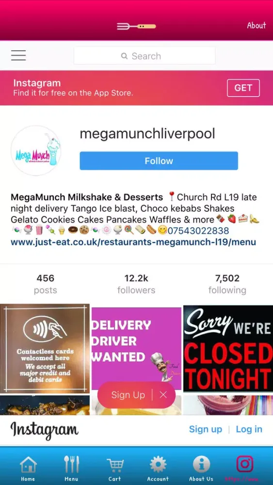 Zrzuty ekranu Mega Munch Milkshakes