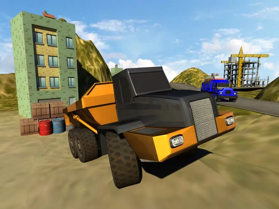 18 Wheel Extreme Truck Driving iPad  Screenshots