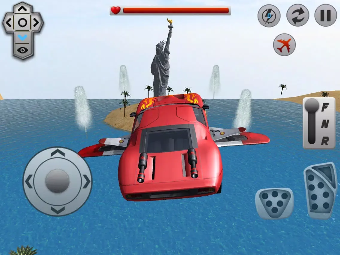American Flying Furious Racing Car Fever n Rivals iPad  Screenshots