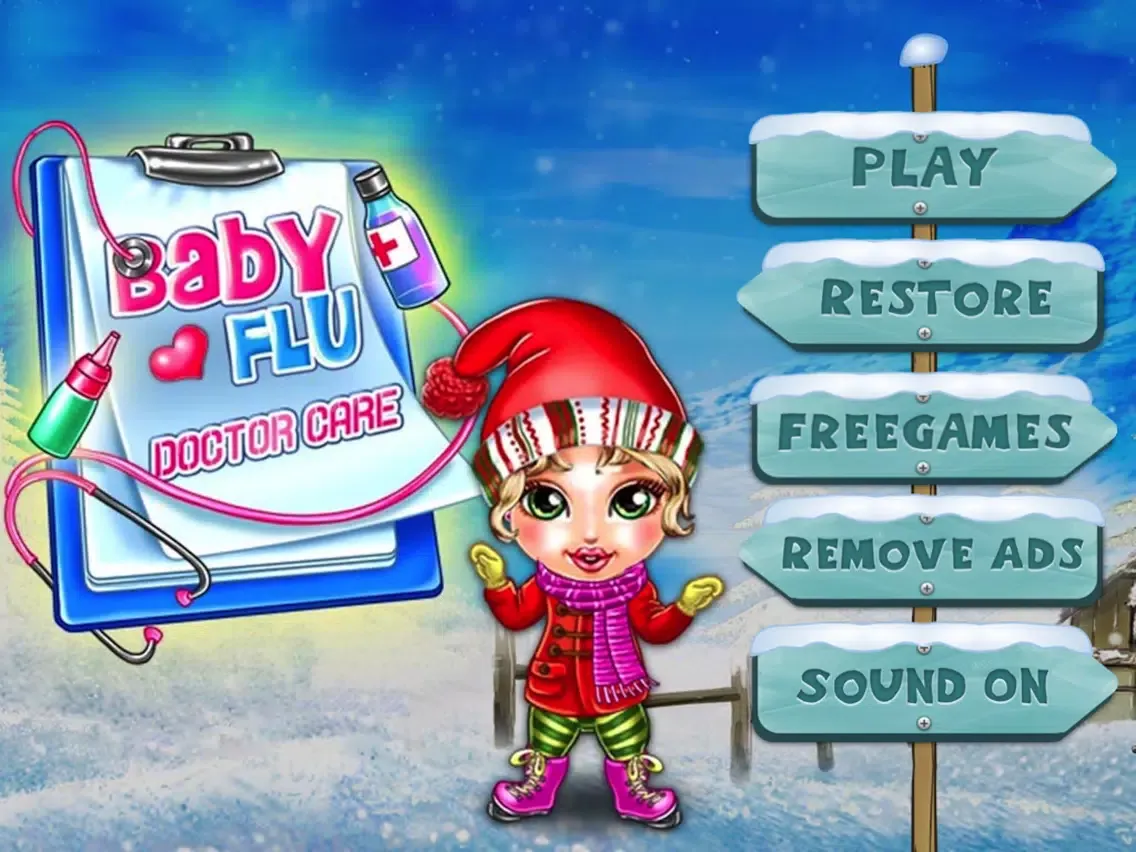 صور Baby Care Flu Kids Doctor -free kids game iPad 