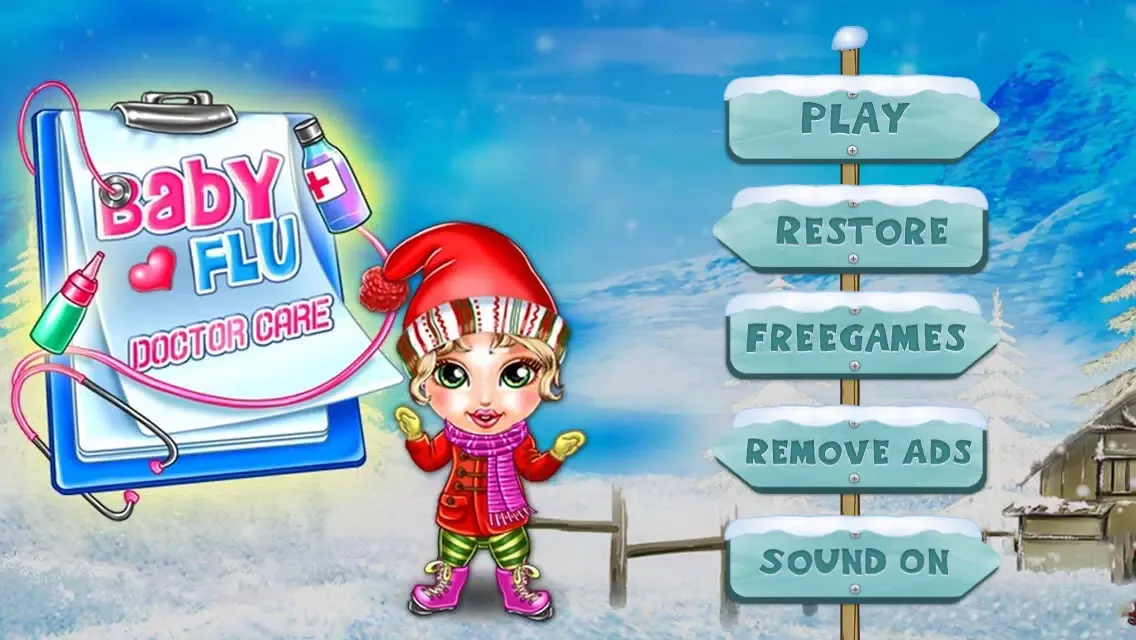 صور Baby Care Flu Kids Doctor -free kids game