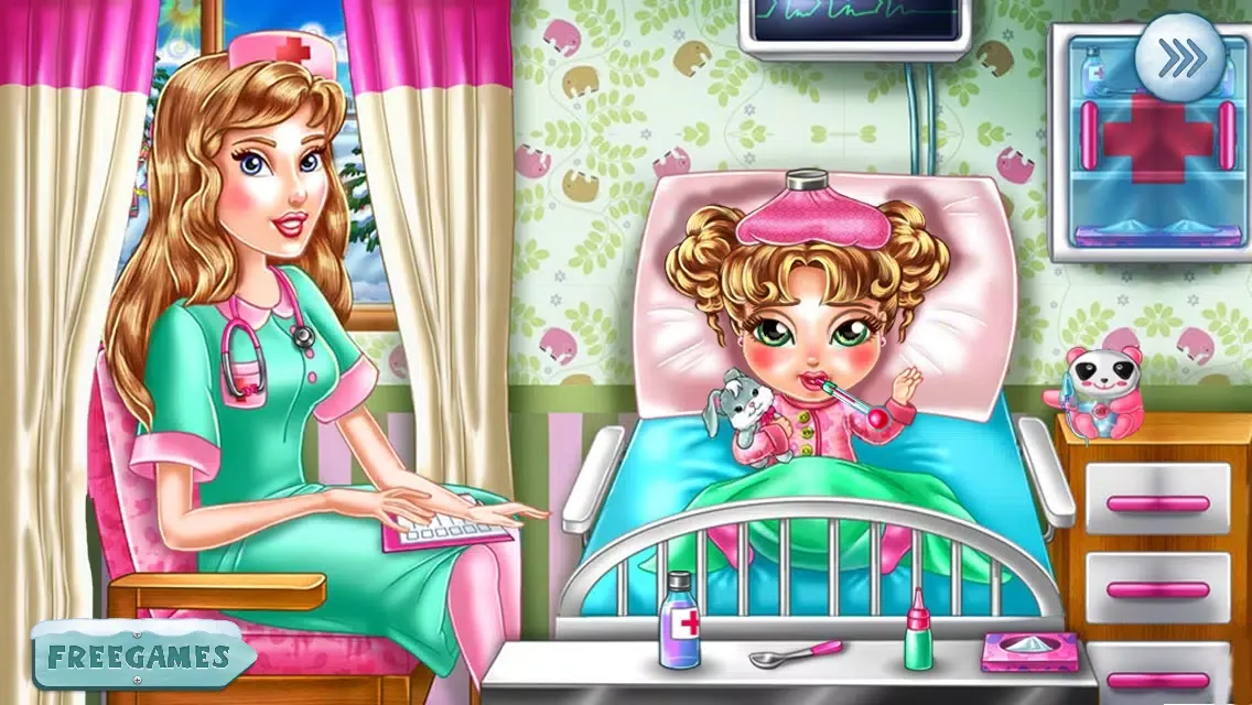 صور Baby Care Flu Kids Doctor -free kids game