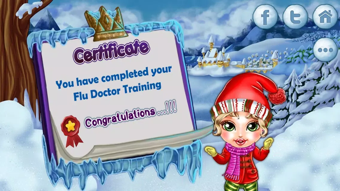 صور Baby Care Flu Kids Doctor -free kids game