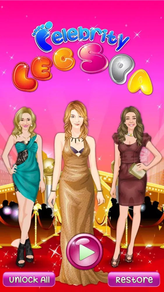 celebrity leg spa -Makeover & Leg Doctor - free girls games. Screenshots
