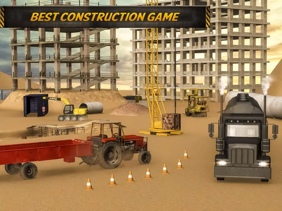 Tangkapan layar City Building Construction Simulator iPad 