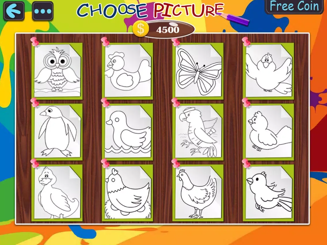 Tangkapan skrin Color Book for Kids iPad 