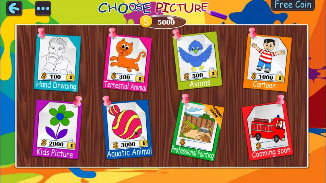 Tangkapan skrin Color Book for Kids
