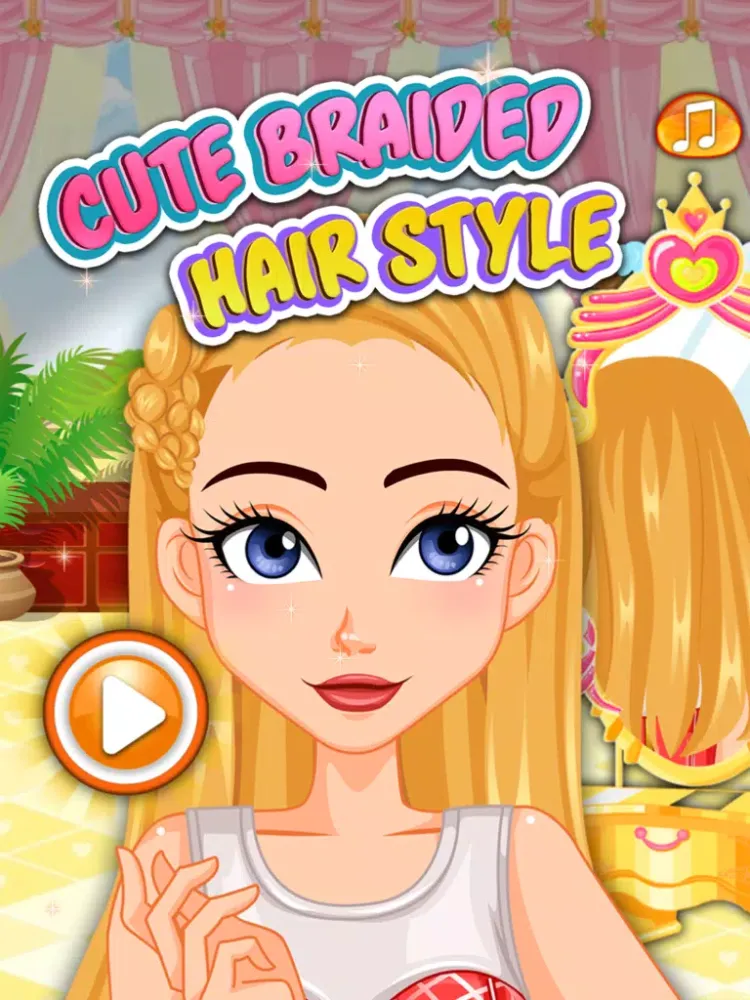 Скриншоты Cute Braided Hair Style iPad 