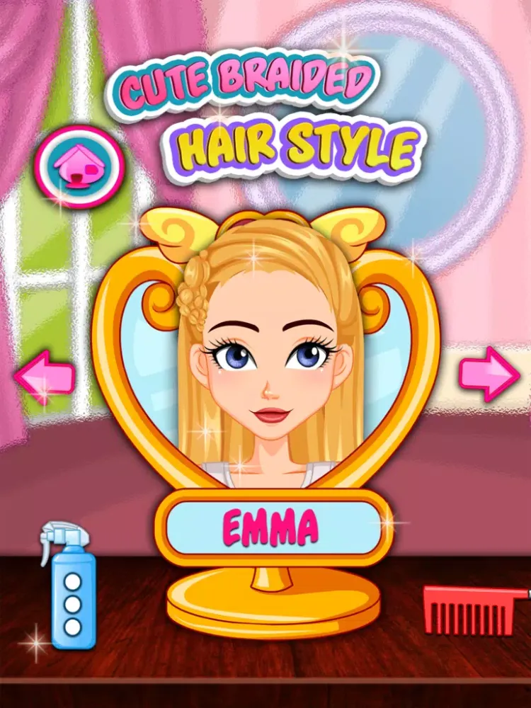 Скриншоты Cute Braided Hair Style iPad 