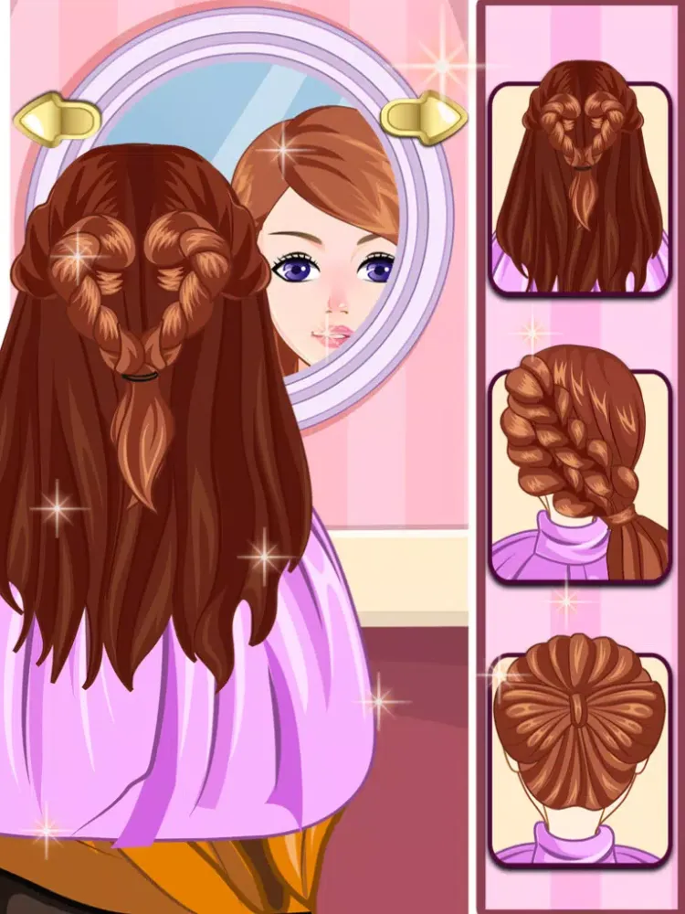 Скриншоты Cute Braided Hair Style iPad 