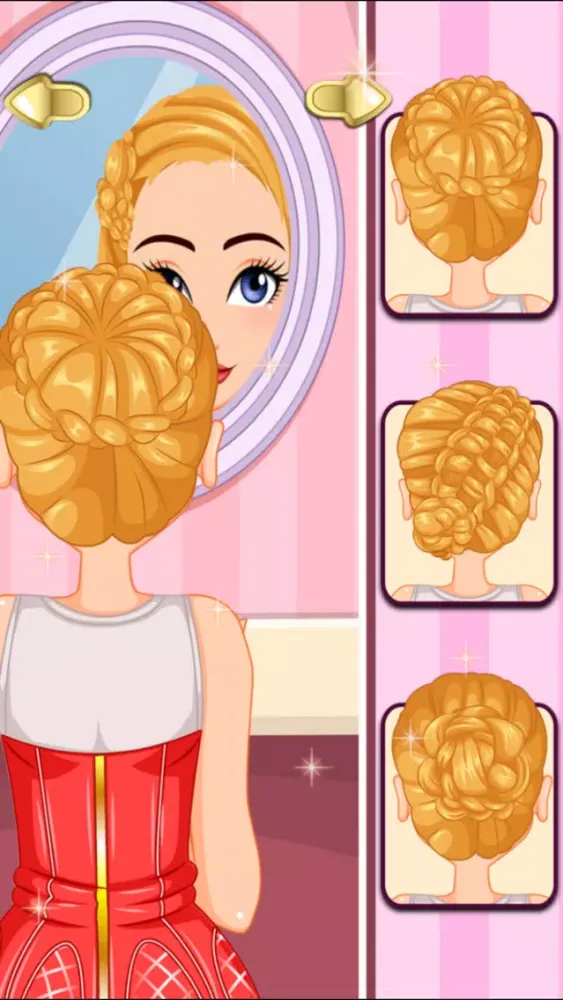 Скриншоты Cute Braided Hair Style