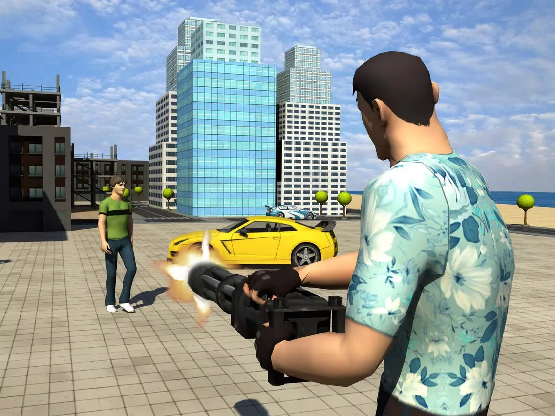 ภาพหน้าจอของ Gunner Theft Extreme Terrorist iPad 