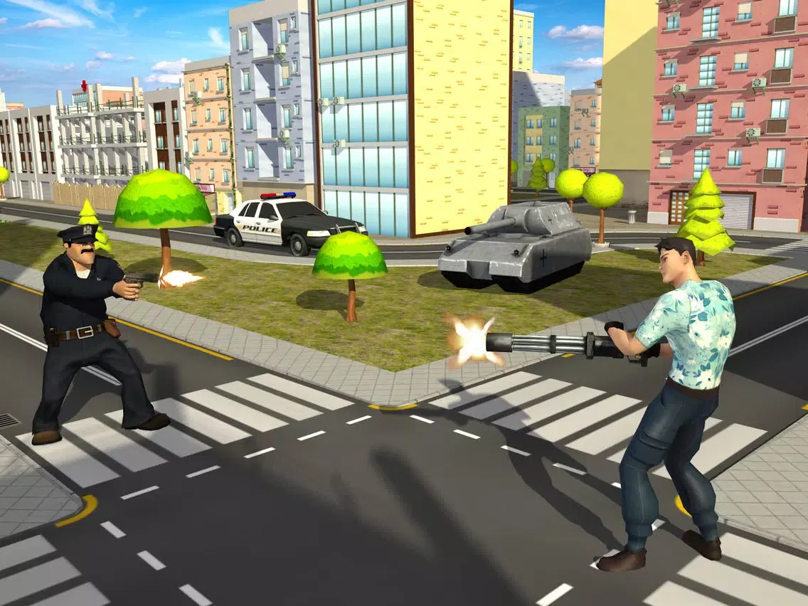 ภาพหน้าจอของ Gunner Theft Extreme Terrorist iPad 