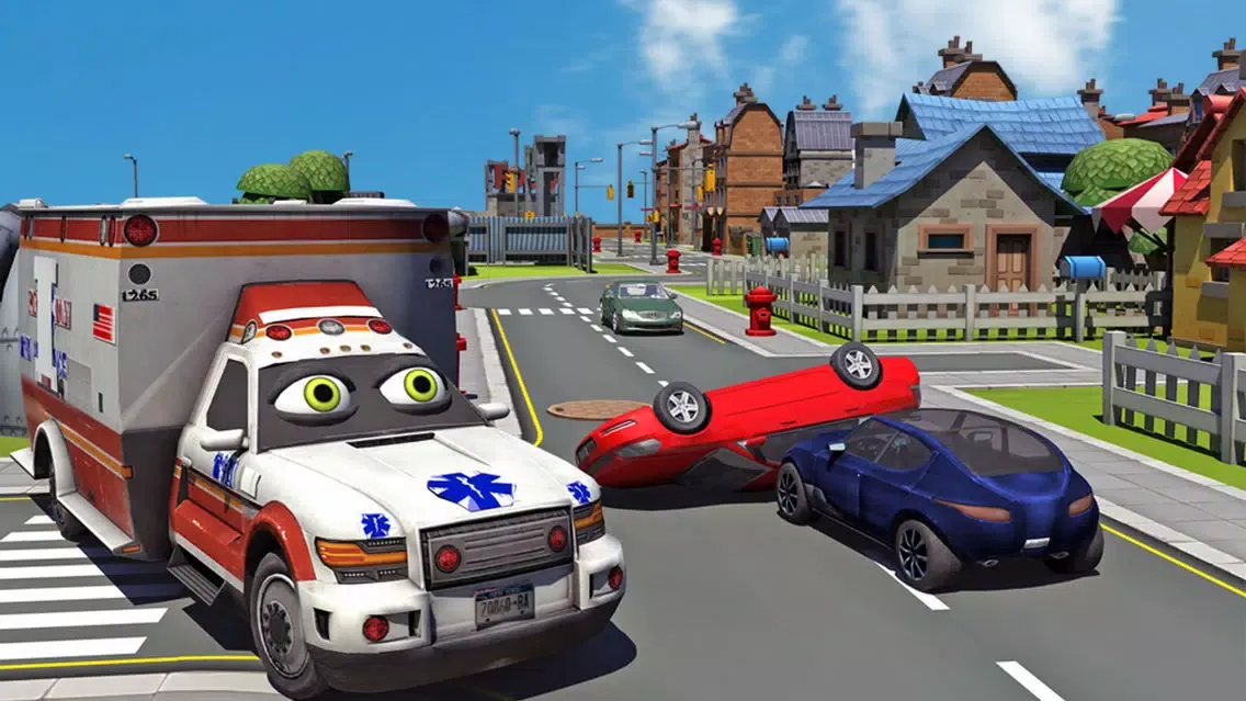 Capturas de pantalla de Kids Hospital and Emergency City Driving