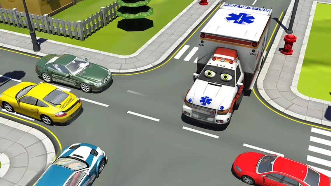 Capturas de pantalla de Kids Hospital and Emergency City Driving