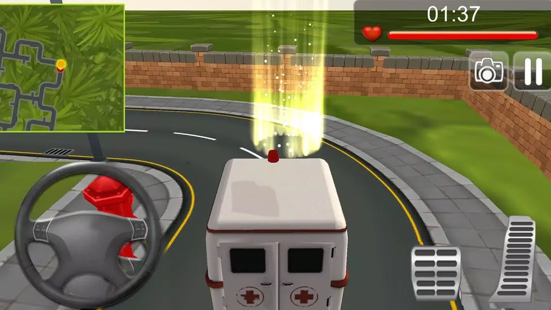 Capturas de pantalla de Kids Hospital and Emergency City Driving