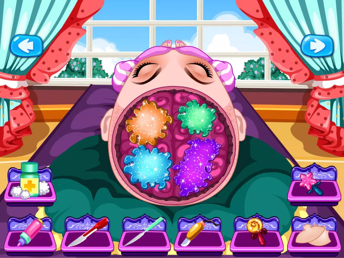 Little Doctor for Brain Cleanup Surgery iPad 应用截图