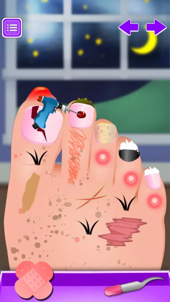 little Foot doctor specialist free kids games Screenshots