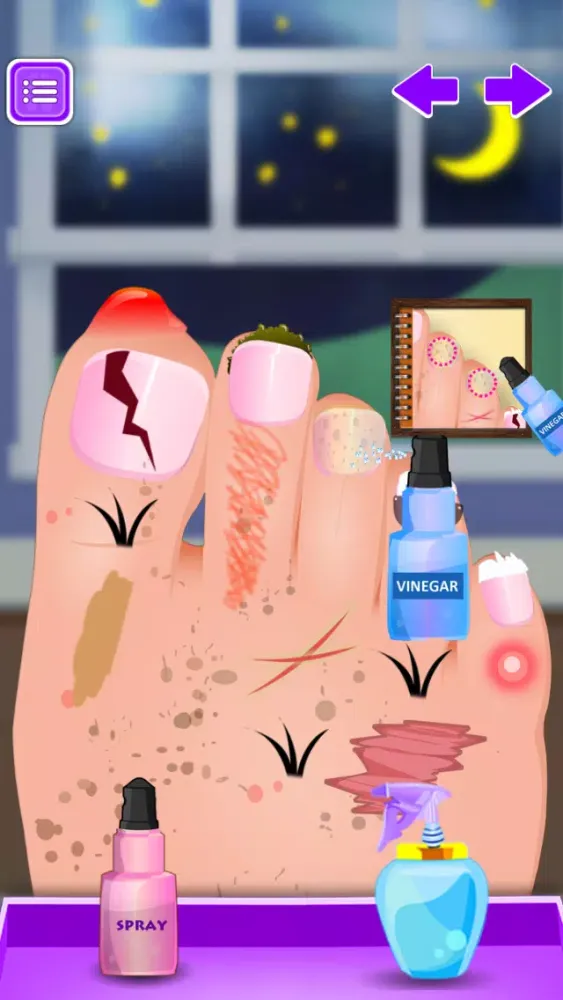 little Foot doctor specialist free kids games Screenshots