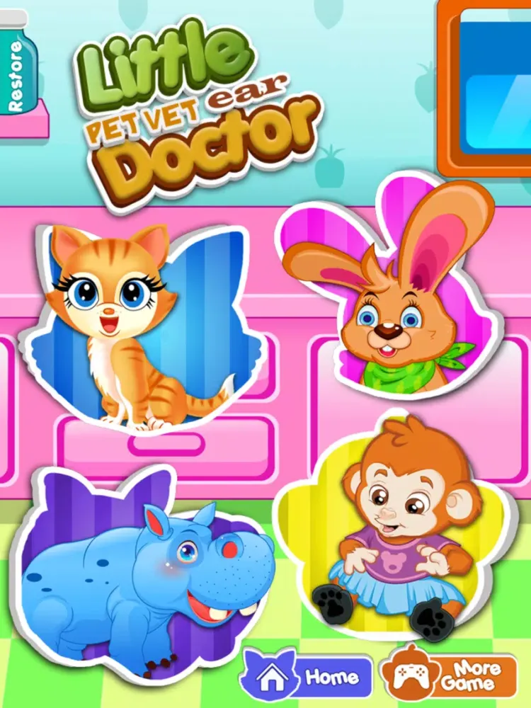 Little Pet Vet Ear Doctor & Care iPad  Screenshots