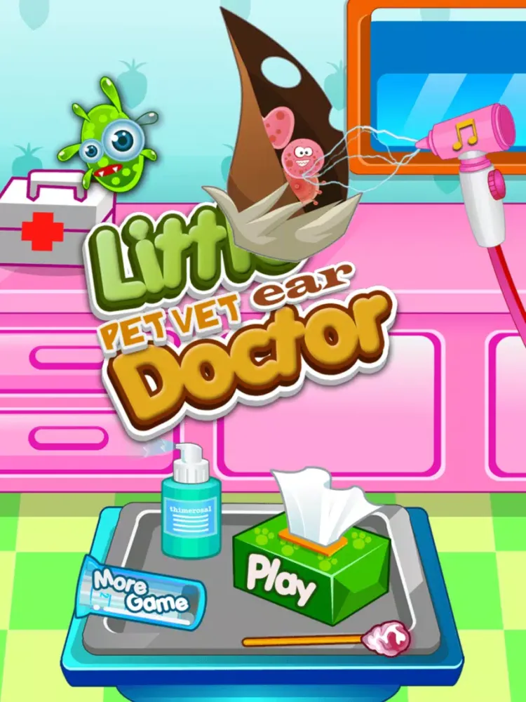Little Pet Vet Ear Doctor & Care iPad  Screenshots