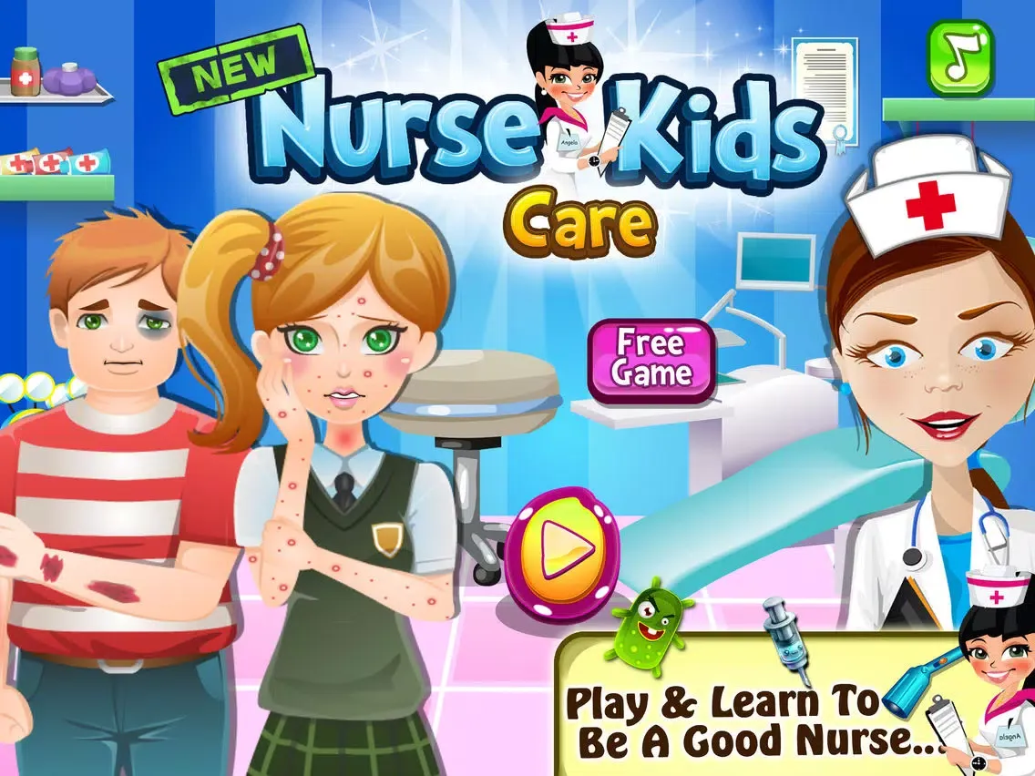 Capturas de tela do New Nurse Kids Care iPad 