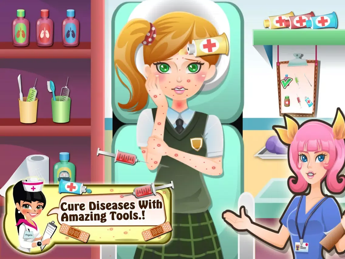 Capturas de tela do New Nurse Kids Care iPad 