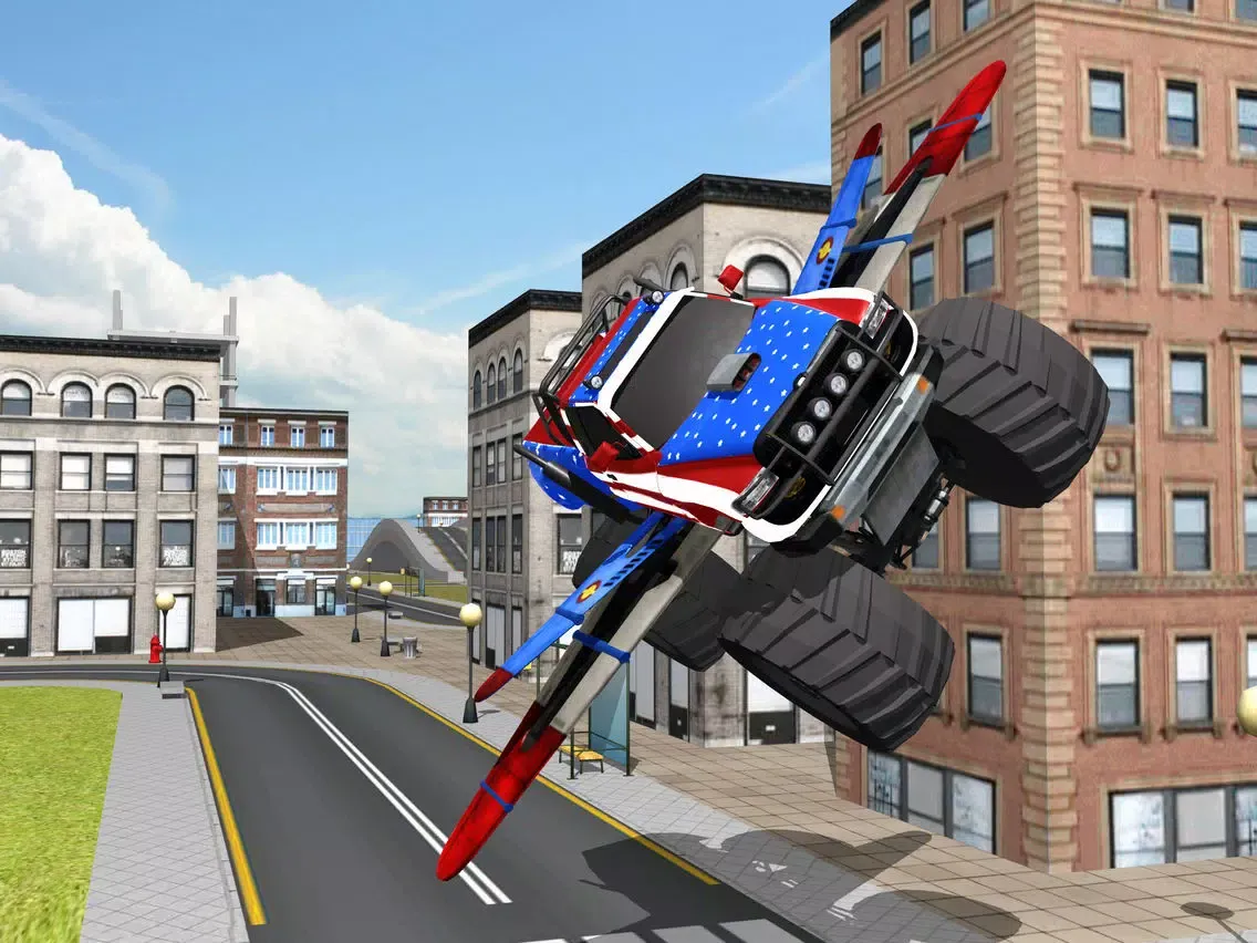 Off Road 4x4 Flying Monster Truck Real Racing iPad  স্ক্রিনশট