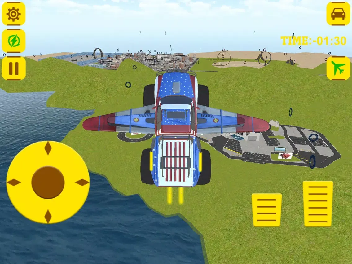 Off Road 4x4 Flying Monster Truck Real Racing iPad  স্ক্রিনশট