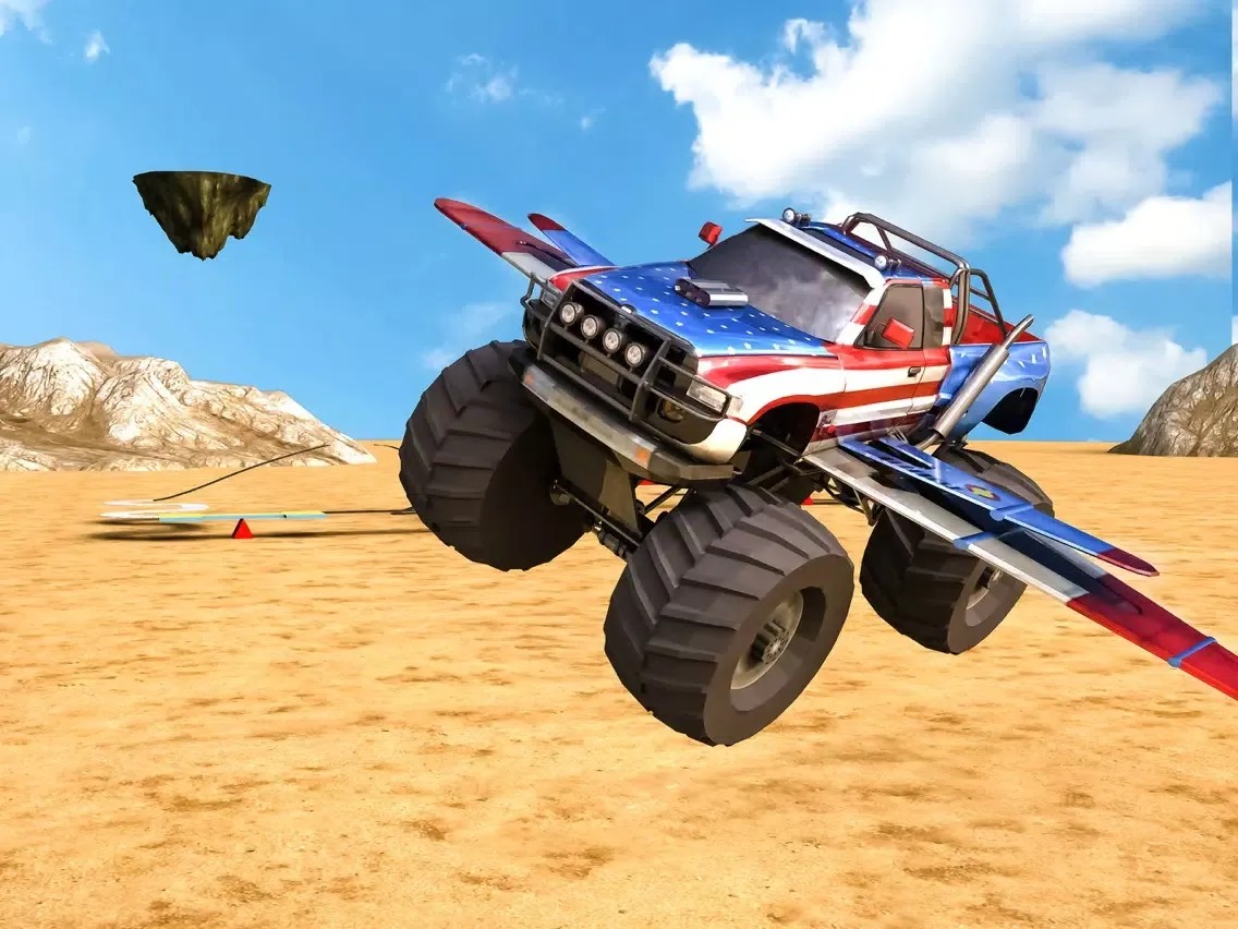 صور Realistic 3D Monster Truck Park Free Racing Game iPad 