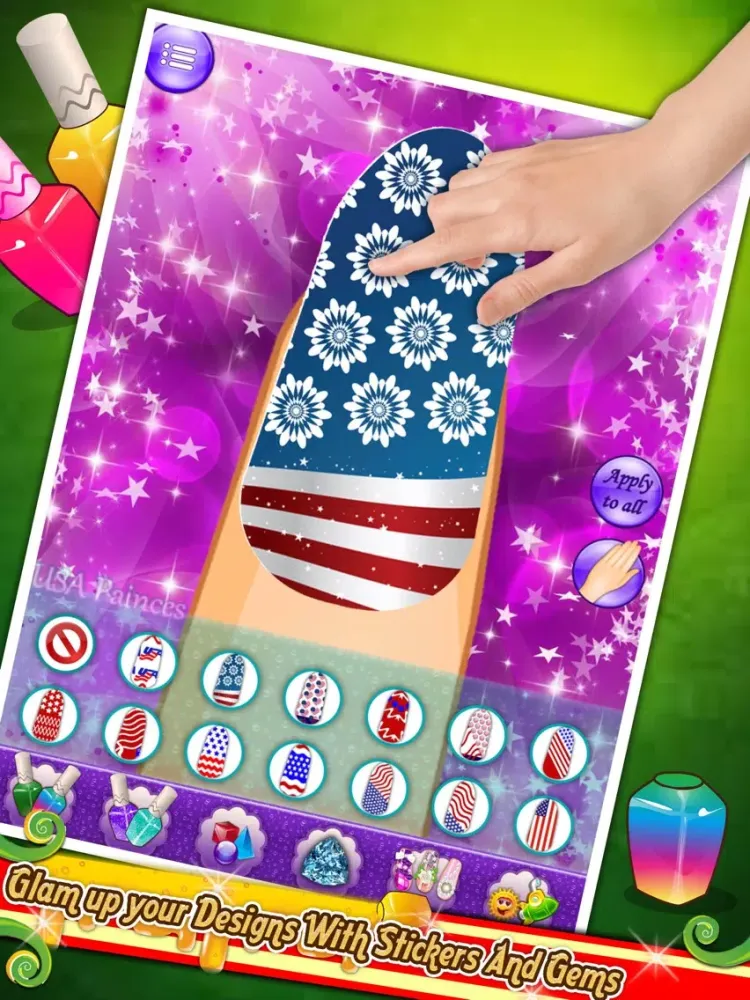 USA Nail Art Queen iPad  Ekran Görüntüleri