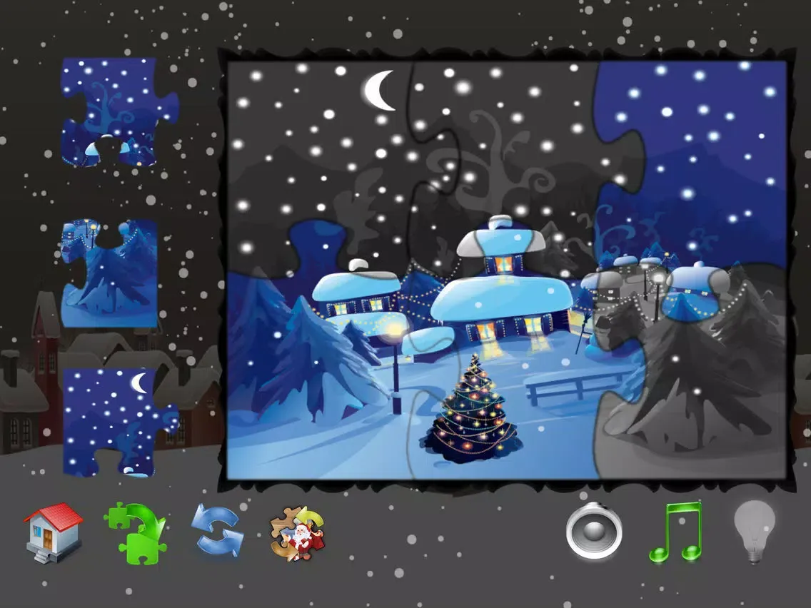 Kids Xmas Puzzle Adventure iPad  स्क्रीनशॉट