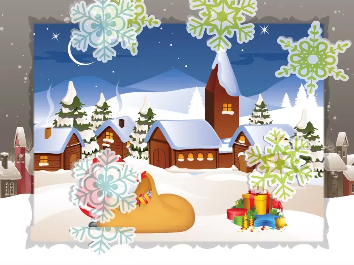 Kids Xmas Puzzle Adventure iPad  स्क्रीनशॉट