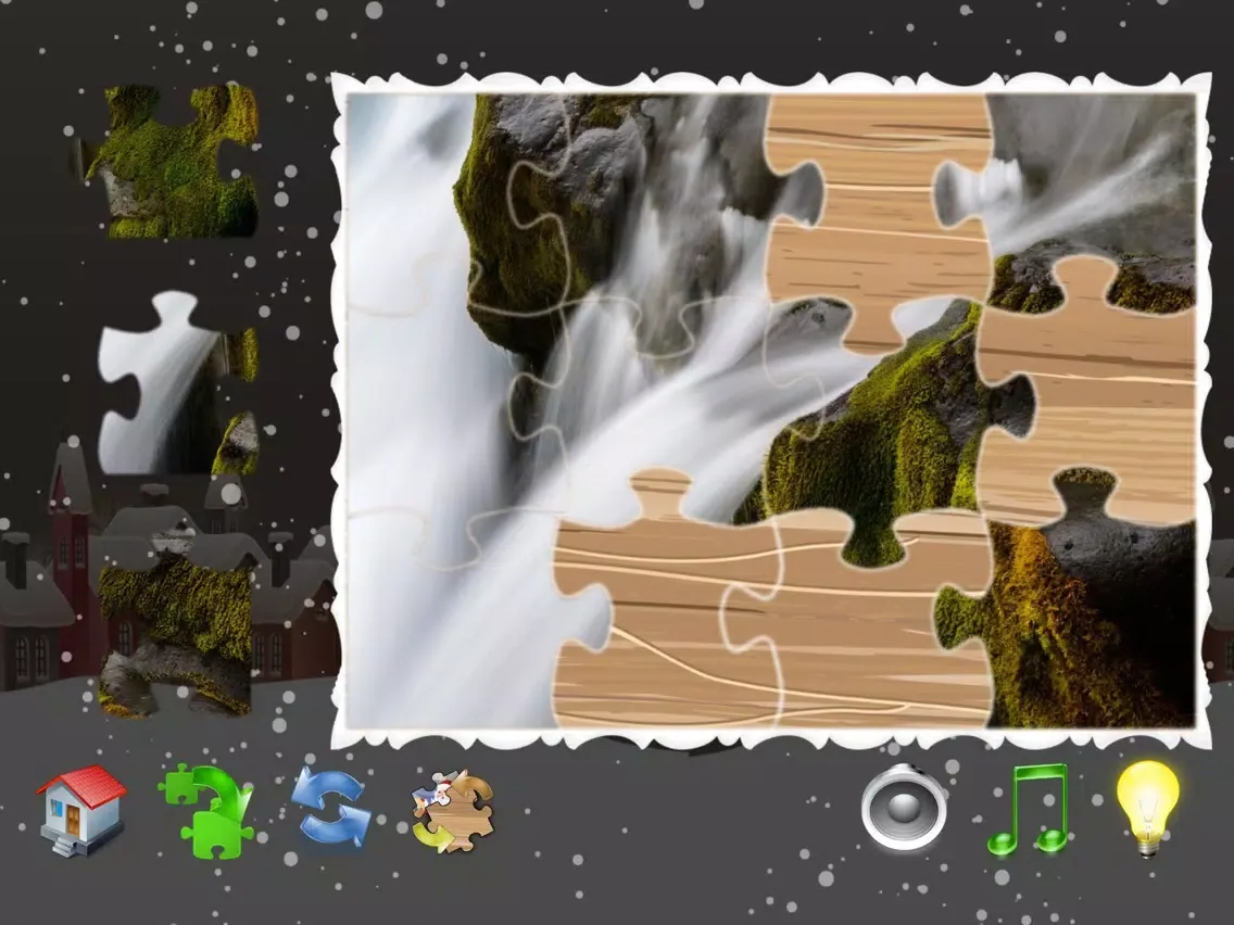 Kids Xmas Puzzle Adventure iPad  स्क्रीनशॉट