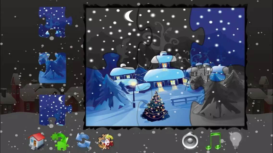 Kids Xmas Puzzle Adventure स्क्रीनशॉट