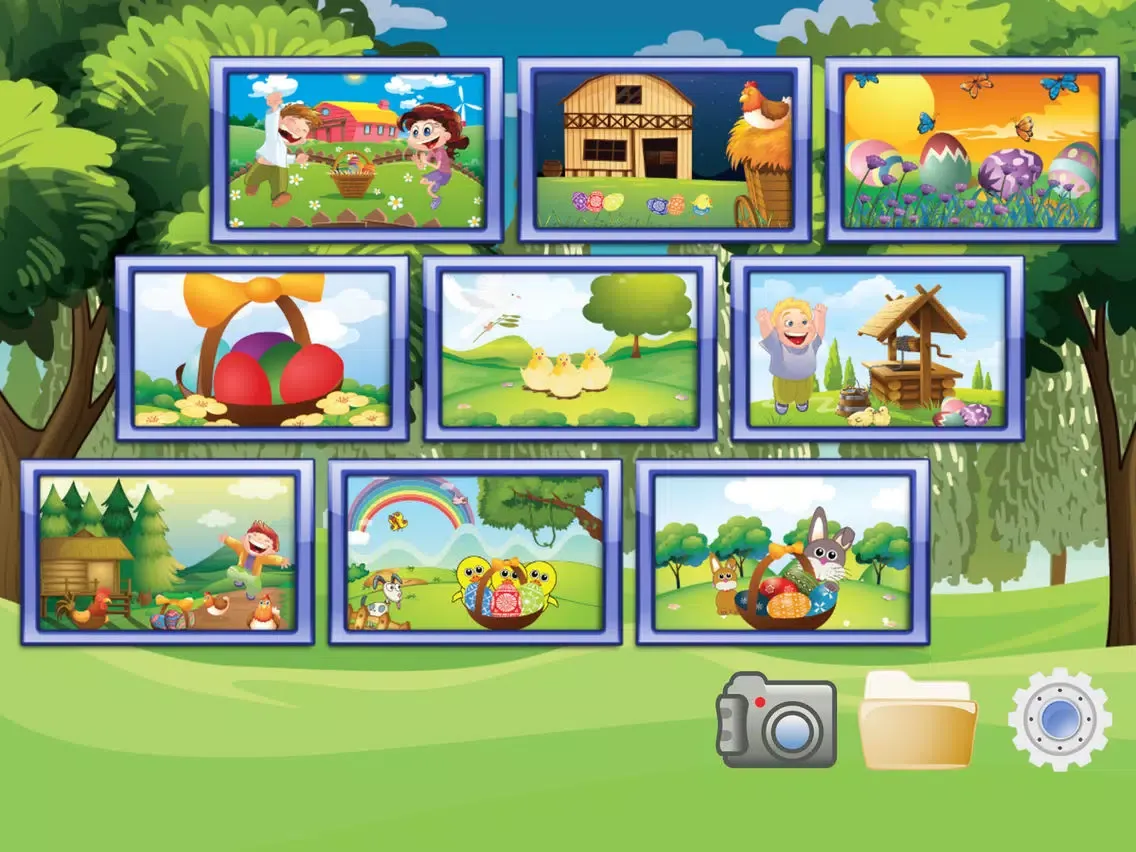 Screenshot di Easter Puzzle for Toddlers iPad 