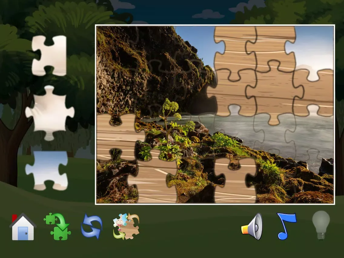 Screenshot di Easter Puzzle for Toddlers iPad 