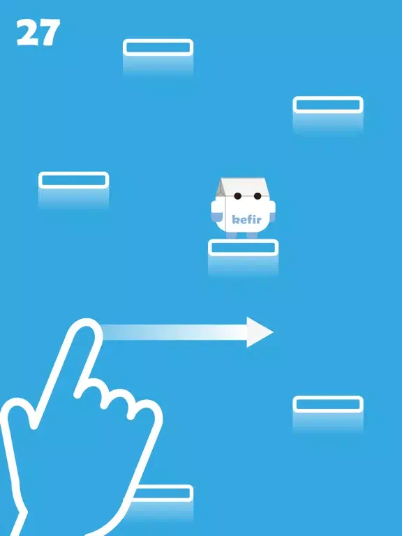 Splippy - platform sky jump iPad 应用截图